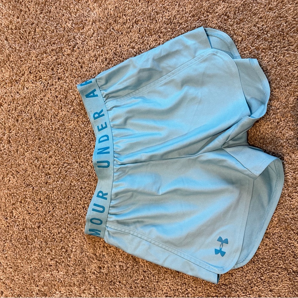 Under Armour‎ Sky Blue Performance Shorts